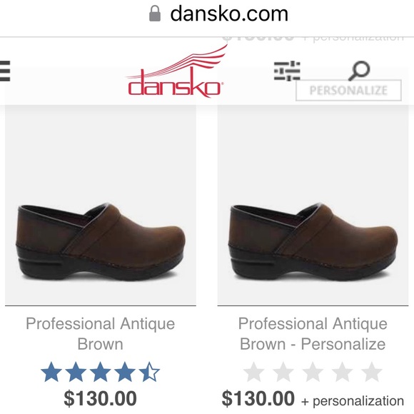 Dansko “antique professional brown” clogs in size 41 - Picture 6 of 7